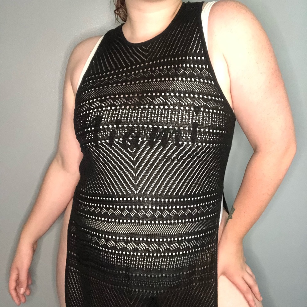 Charlie Paige swim cover up dress